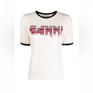 GANNI Graphic Tee
